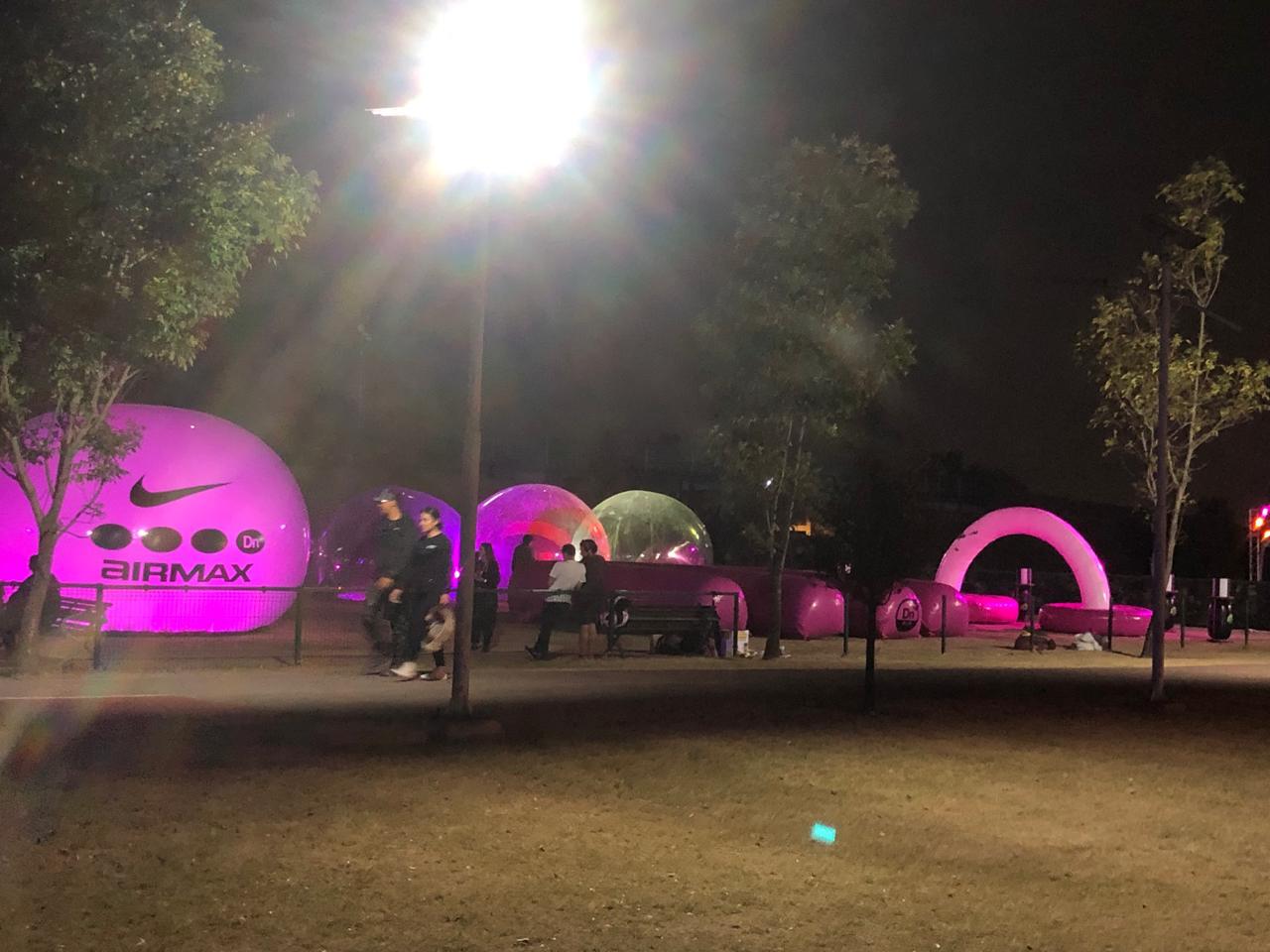 Inflable publicitario de gran formato